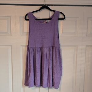FP Beach by Free People Purple Tank Dress